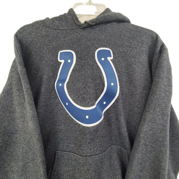 NFL Women's Hooded Pullover Casual Sweatshirt Gray Size M - Picture 3 of 9